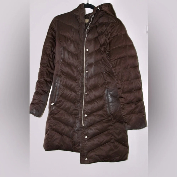 Eddie Bauer 550 Goose Down Quilted Coat - Picture 1 of 8